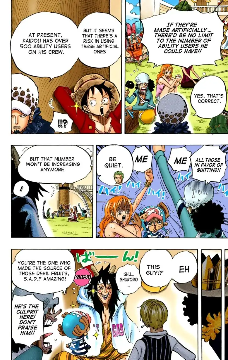 One Piece - Digital Colored Comics Chapter 698 16